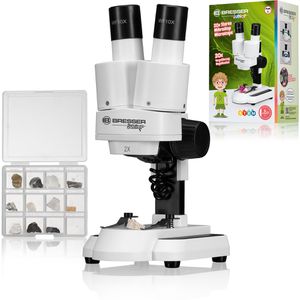 Mikroskop Bresser Junior Stereo, analog, Auflicht, für Kinder