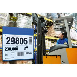 Produktbild für Kennzeichnungstasche Durable 174807, A4 quer