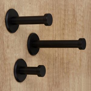 Produktbild für Garderobenhaken SO-TECH Talea, 129235, schwarz matt