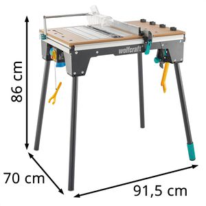 Produktbild für Arbeitstisch Wolfcraft MASTER cut 2200, 6907000