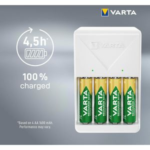 Produktbild für Akku-Ladegerät Varta Plug Charger 57657