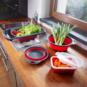 Produktbild für Seiher Westmark Mini, mit 2 Griffen, aus Kunststoff, faltbar