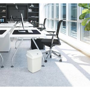 Produktbild für Mülleimer TipTop-Office weiß