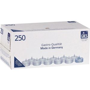 Teelichter Gies-Kerzen 205-479000-10, weiß