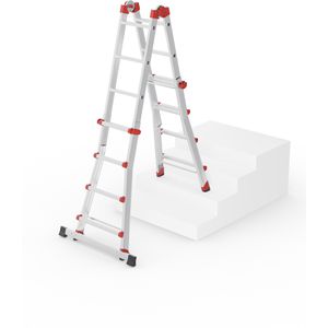 Produktbild für Teleskopleiter Hailo M80, 7516-007, Länge 3,65m