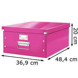 Produktbild für Aufbewahrungsbox Leitz 6045-00-23 Click&amp;Store, 36L