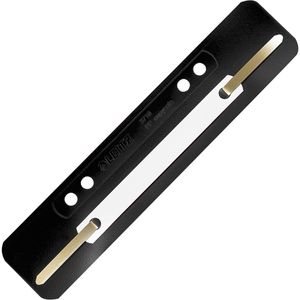 Heftstreifen Leitz 3710-00-95, 35 x 158mm, schwarz
