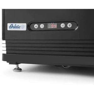 Produktbild für Kühlvitrine Arktic 233238, schwarz