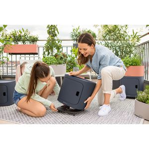 Produktbild für Pflanzenroller Lechuza PILA Coaster, für innen und außen