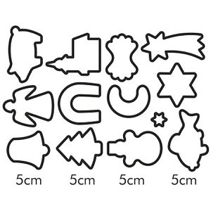 Produktbild für Ausstechformen Tescoma DELICIA, Set, Weihnachten