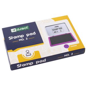Produktbild für Stempelkissen D.RECT NO. 2, für Büro, violett