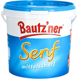Senf Bautzner mittelscharf, fein