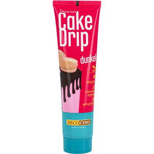 Produktbild für Kuchenglasur Decocino Cake Drip, Zuckerglasur, dunkel
