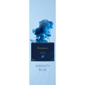 Produktbild für Füllerpatronen Waterman Standard, Serenity Blue