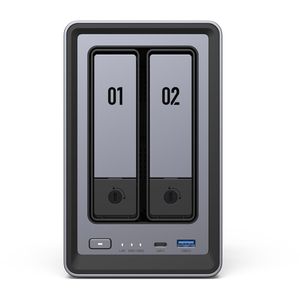 Produktbild für NAS UGREEN NASync DXP2800, 25369, 2.5GbE LAN, 2 Bay