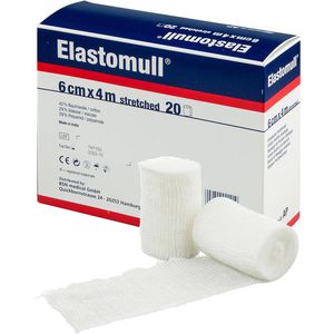 Produktbild für Mullbinden Elastomull 6 cm x 4 m