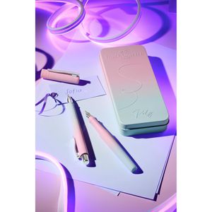 Produktbild für Schreibset Faber-Castell Poly Ball Blushing Sky, 2-teilig