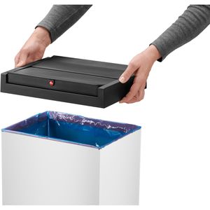 Produktbild für Mülleimer Hailo Big-Box Swing XL, weiß