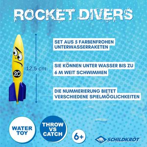 Produktbild für Tauchspielzeug Schildkröt 970260 Rocket Divers