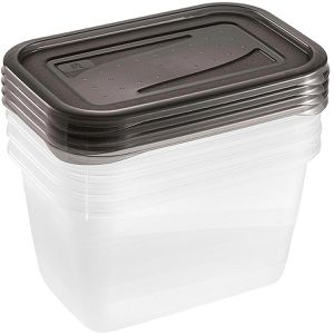 Produktbild für Frischhaltedose Keeeper fredo fresh grau, aus Kunststoff