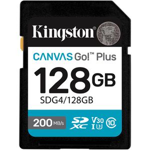 SD-Karte Kingston Canvas Go! Plus SDG4/128GB, 128GB