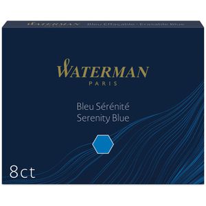Füllerpatronen Waterman Standard, Serenity Blue