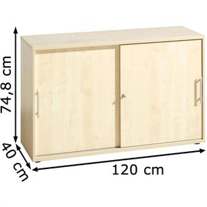 Produktbild für Schiebetürenschrank Hammerbacher N-Serie, abschließbar