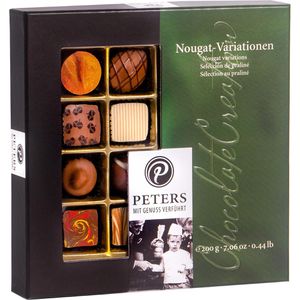 Pralinen Peters mit Genuss verführt Nougat Variation, 16 Stück