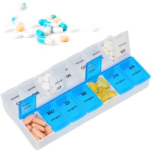 Tablettenbox Relaxdays 7 Tage