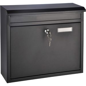 Briefkasten Böttcher-AG 60238, schwarz, aus Stahl