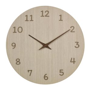 Wanduhr TFA 60.3072.01, Holz, analog, Quarzuhr