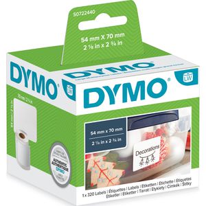 Produktbild für Dymo-Etiketten Dymo 99015, S0722440, weiß