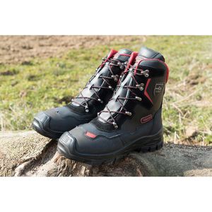 Produktbild für Schnittschutzstiefel Oregon Yukon, schwarz, S2