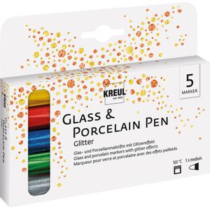 Produktbild für Porzellanstifte Kreul Glass &amp; Porcelain Pen Glitter, 16530