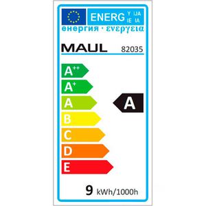 Produktbild für Schreibtischlampe Maul Maulatlantic, silber, LED