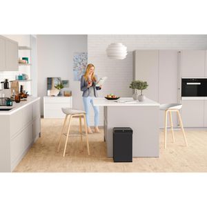 Produktbild für Mülleimer Hailo Big-Box Swing L, schwarz