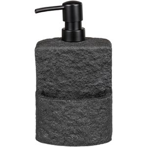 Produktbild für Spülmittelspender Wenko Festival Stone, 54667100, schwarz