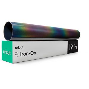 Produktbild für Bügelfolie Cricut 2010173 Iron-On Reflective Rainbow Flexfolie