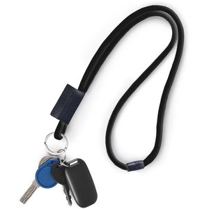 Produktbild für Schlüsselband Webbomb Tubular, schwarz