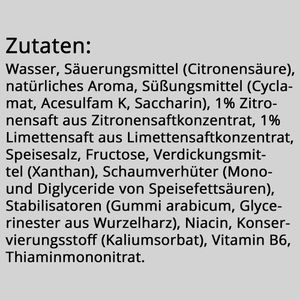 Produktbild für Sirup Best-Body-Nutrition Vital Drink Zitrone, zuckerfrei