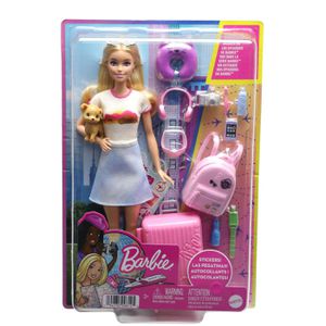 Produktbild für Puppe Barbie Reise Barbie, ab 3 Jahre