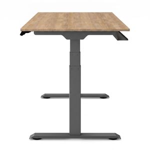 Produktbild für Schreibtisch Kerkmann Move 1 stable, eiche hell / anthrazit