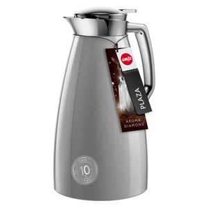 Produktbild für Thermoskanne Emsa Plaza, Quick Tip, Edelstahl