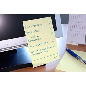 Produktbild für Haftnotizen Info Sticky Notes, 5669-01, gelb