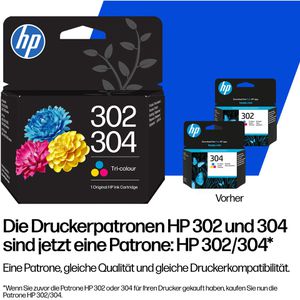Produktbild für Tinte HP 302 / 304 Multipack, B82L1AE