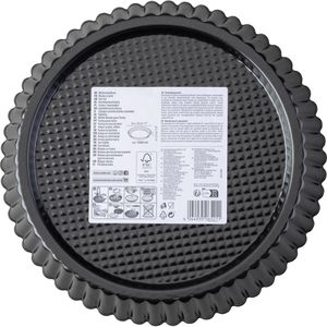 Produktbild für Backform Zenker Black Metallic, Obsttortenform, aus Stahl