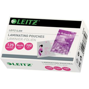 Produktbild für Laminierfolien Leitz 33810 iLAM, 54 x 86 mm
