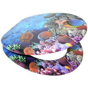 Produktbild für WC-Sitz Sanilo Ocean A685238, oval, aus Holz