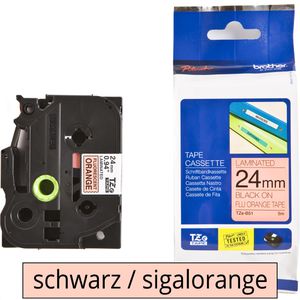 Schriftband Brother TZe-B51, 24mm