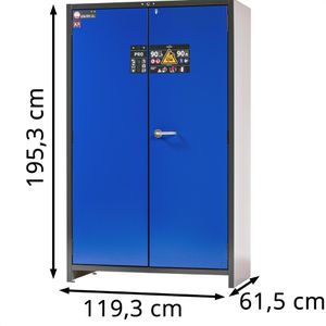 Produktbild für Akku-Lagerschrank asecos ION PRO 90, mit 4 Fachböden